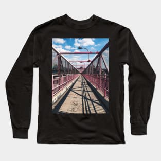 Williamsburg Bridge NYC Long Sleeve T-Shirt